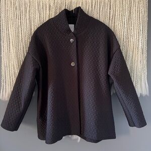 Black Quilted Women's Jacket